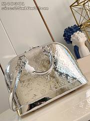 Louis Vuitton LV Alma PM Bag Silver 32x25x16cm - 4