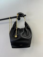 Loewe Small Squeeze Bag In Nappa Lambskin Black 29x24x10.5cm - 6