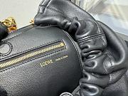 Loewe Small Squeeze Bag In Nappa Lambskin Black 29x24x10.5cm - 2