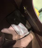 Loewe Small Squeeze Bag Lambskin Red Wine 29x24x10.5cm - 4