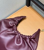 Loewe Small Squeeze Bag Lambskin Red Wine 29x24x10.5cm - 2