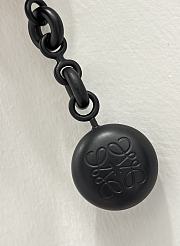 Loewe Small Squeeze Bag Lambskin Full Black 29x24x10.5cm - 5