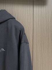 Dior Couture Hooded Lined Sweatshirt Black - 3