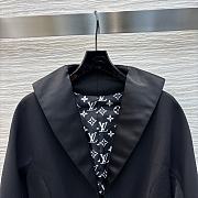Louis Vuitton LV Graphic Collar Belted Dress - 4