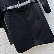 Louis Vuitton LV Graphic Collar Belted Dress - 3