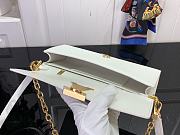 Louis Vuitton LV Wallet On Chain Capucines White 23x12x4cm - 6