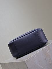 YSL LE 5 À 7 Small Navy Blue Leather 23x22x8.5cm - 5