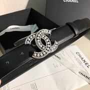 Chanel Black Belt 3cm 03 - 3