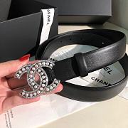 Chanel Black Belt 3cm 03 - 4
