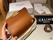 Celine Shoulder Bag Claude Shearling Triomphe 20x11cm - 5