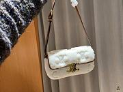 Celine Shoulder Bag Claude Shearling Triomphe 20x11cm - 2