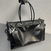 Prada Extra Large Leather Black 42x30x12cm - 3