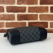 Gucci GG Emblem Small Crossbody Bag Black 23x16.25x8cm - 4