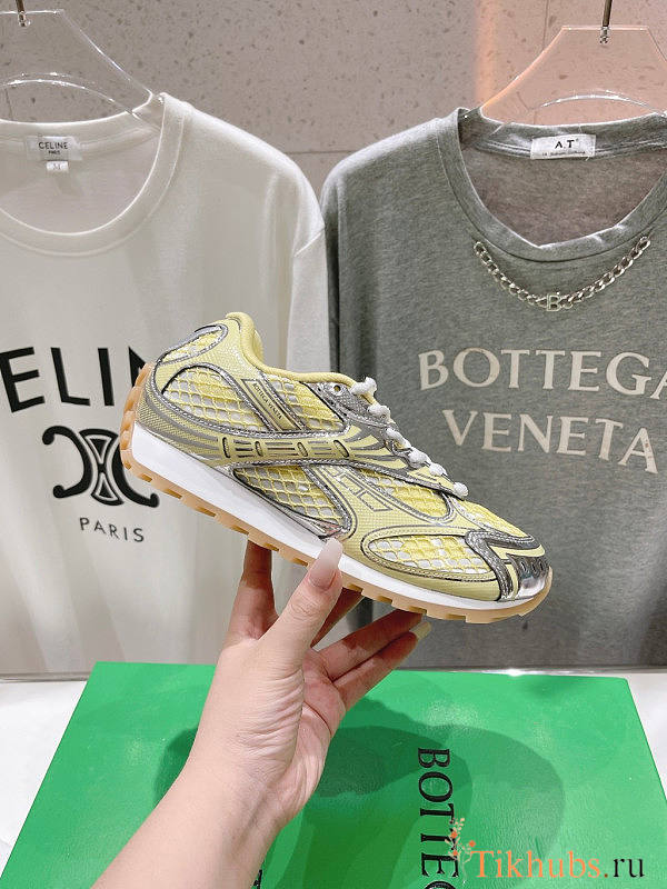 Bottega Veneta Orbit Sneaker Yellow - 1