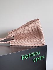 Bottega Veneta Medium Andiamo Parachute Tote Pink 30x26x20cm - 6