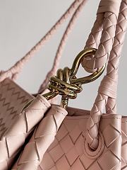 Bottega Veneta Medium Andiamo Parachute Tote Pink 30x26x20cm - 2