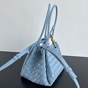 Bottega Veneta Andiamo Parachute Tote Blue 21x17x16.5cm - 6