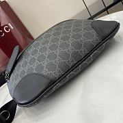 Gucci GG Emblem Medium Belt Bag Black 28x17x6cm - 6