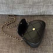 Chanel Vintage Bag Black 22x6.5x14cm - 3