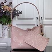 Louis Vuitton LV CarryAll PM Bag Pink Quartz 29.5x24x12cm - 6