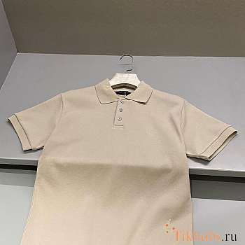 Louis Vuitton LV Beige Polo Shirt
