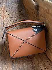 Loewe Mini Puzzle Bag Orange 18x7.5x12cm - 6