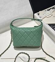 Chanel 25C Bag Caviar Green 21.5x19x6cm - 5