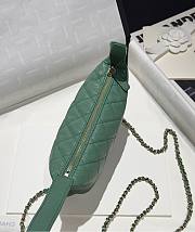 Chanel 25C Bag Caviar Green 21.5x19x6cm - 3
