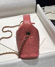 Chanel 25C Bag Caviar Pink 21.5x19x6cm - 2