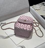 Chanel 24A Mini Backpack Pink 18x13x9cm - 2