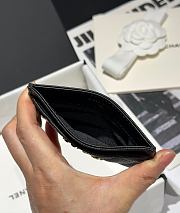 Chanel 19 Black Caviar Wallet 11.5x7.5cm - 5