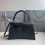 Balenciaga Hourglass Hinge Soft Black Bag 37x13x22cm - 5
