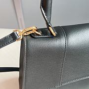 Balenciaga Hourglass Hinge Soft Black Bag 37x13x22cm - 3