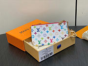 Louis Vuitton LV x TM Key Pouch White 12x7x1.5cm - 2