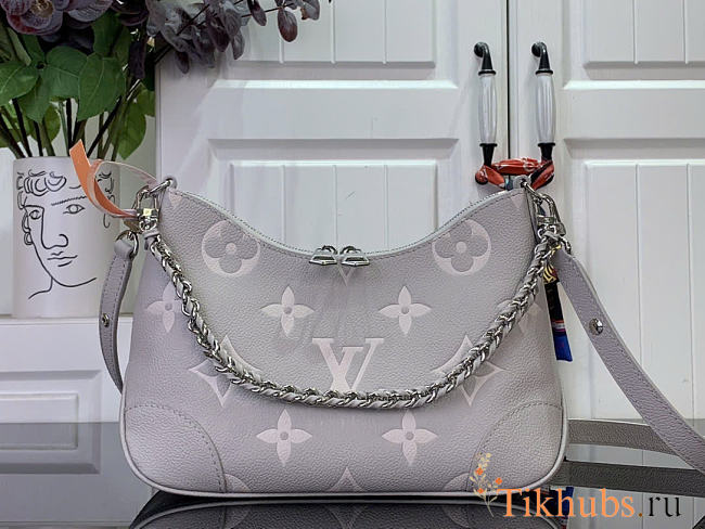 Louis Vuitton LV Boulogne Bag Quartz Gray 29x16x9.5cm - 1