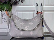 Louis Vuitton LV Boulogne Bag Quartz Gray 29x16x9.5cm - 1