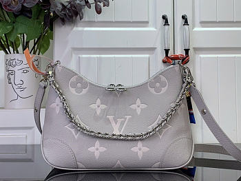 Louis Vuitton LV Boulogne Bag Quartz Gray 29x16x9.5cm