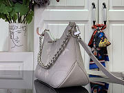 Louis Vuitton LV Boulogne Bag Quartz Gray 29x16x9.5cm - 3