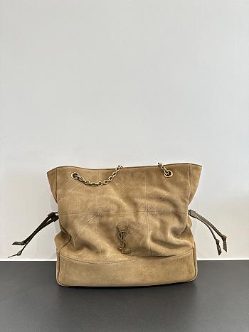 YSL Jamie 4.0 Pochon Shopping Bag Suede 34x27x3cm