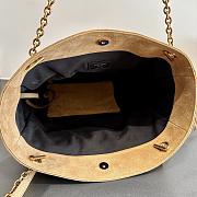 YSL Jamie 4.0 Pochon Shopping Bag Suede 34x27x3cm - 6
