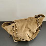 YSL Jamie 4.0 Pochon Shopping Bag Suede 34x27x3cm - 5