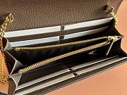 Gucci Ophidia Chain Wallet Brown 19x10x3.5cm - 3
