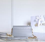Dior 30 Montaigne Avanue Bag Blue 22.5 x 12.5 x 6.5 cm - 5