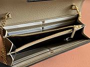 Gucci Ophidia Chain Beige Wallet 19x10x3.5cm - 2