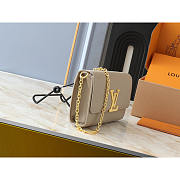 Louis Vuitton LV Pochette Louise Beige 22 x 14 x 5 cm - 3