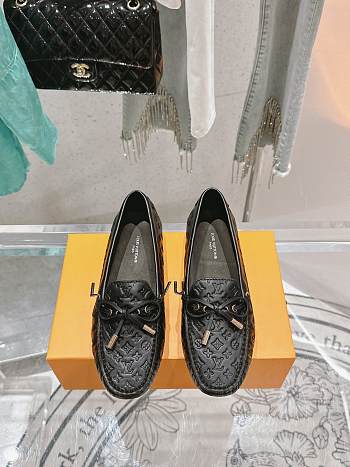 Louis Vuitton LV Driver Mocassin Black Loafer 