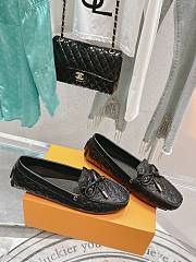 Louis Vuitton LV Driver Mocassin Black Loafer  - 3