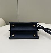 Fendi Peekaboo ISeeU Petite Black Bag 20x11x15cm - 4