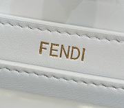 Fendi Peekaboo ISeeU Petite White Bag 20x11x15cm - 6