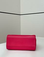 Fendi Peekaboo ISeeU Petite Neon Pink Bag 23x9x20cm - 2